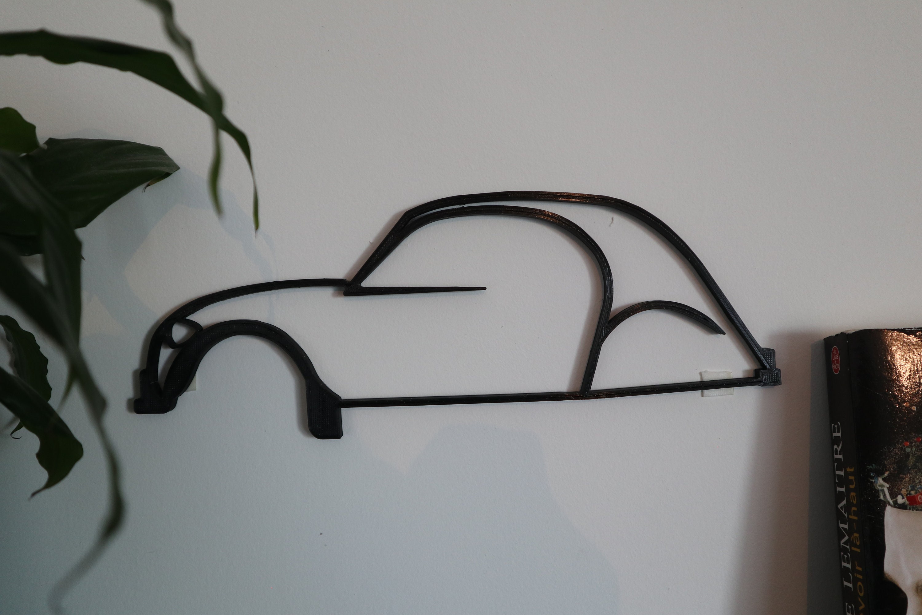 Silhouette Citroën 2 Cv Minimaliste