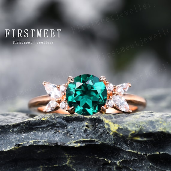 Anillo esmeralda antiguo hotsell