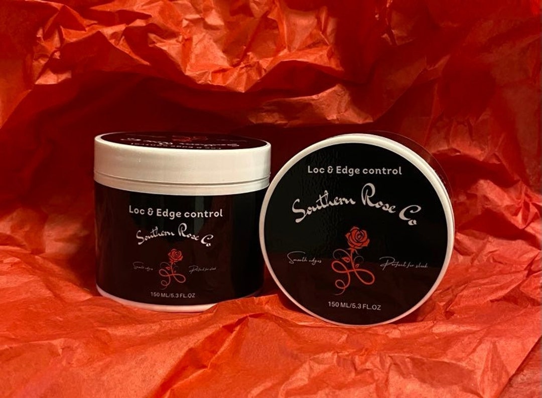Loc Edge Control Southern Rose Co Loc and Edge Control Gel Strong Hold - Etsy