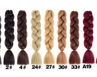 100g 48in. Kanekalon Braid Hair