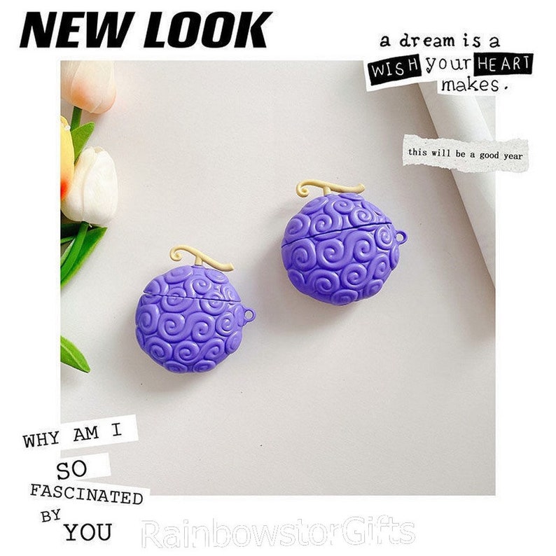 Devil Fruit Airpods Case One Piece Theme Airpod Case for Etsy