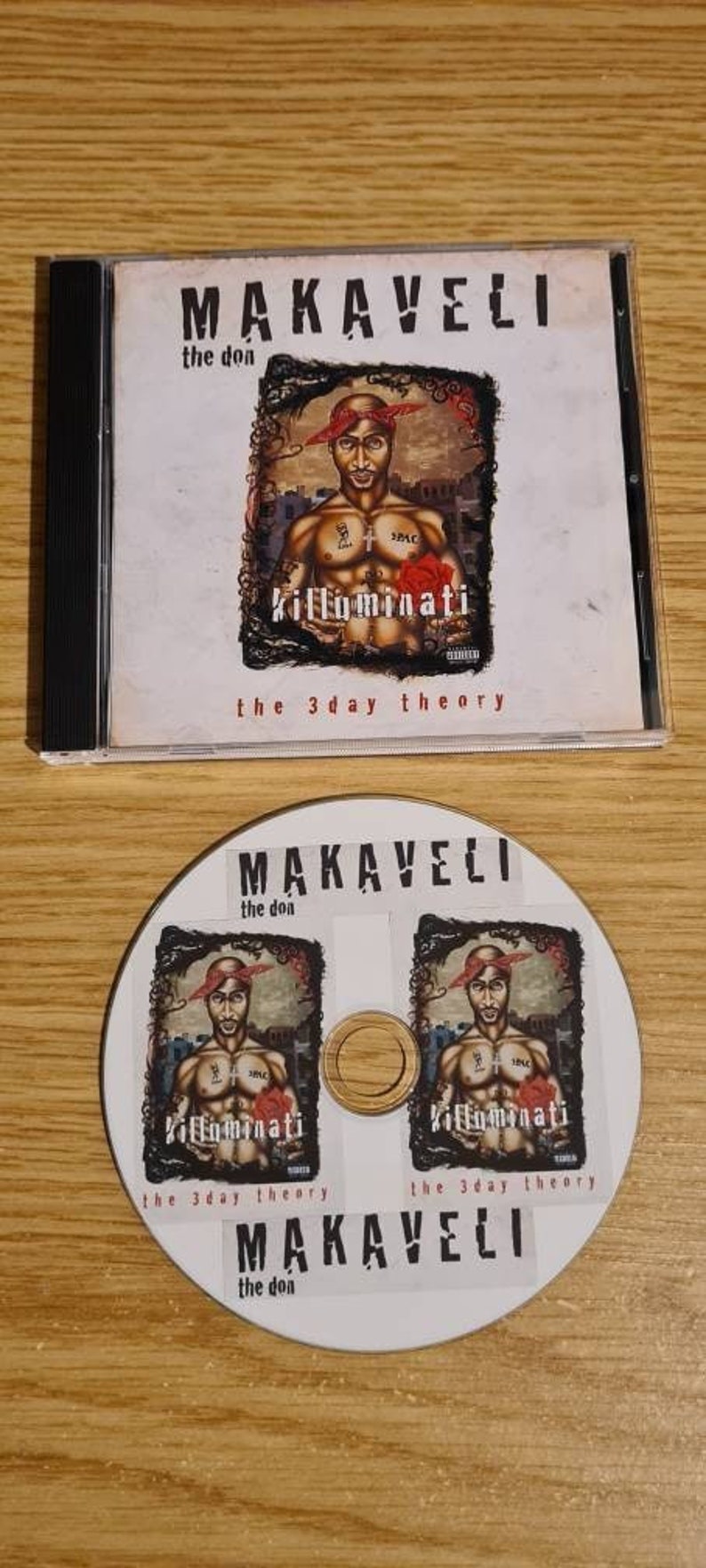 2pac Tupac Shakur 3 Day Theory CD Rare Etsy Canada