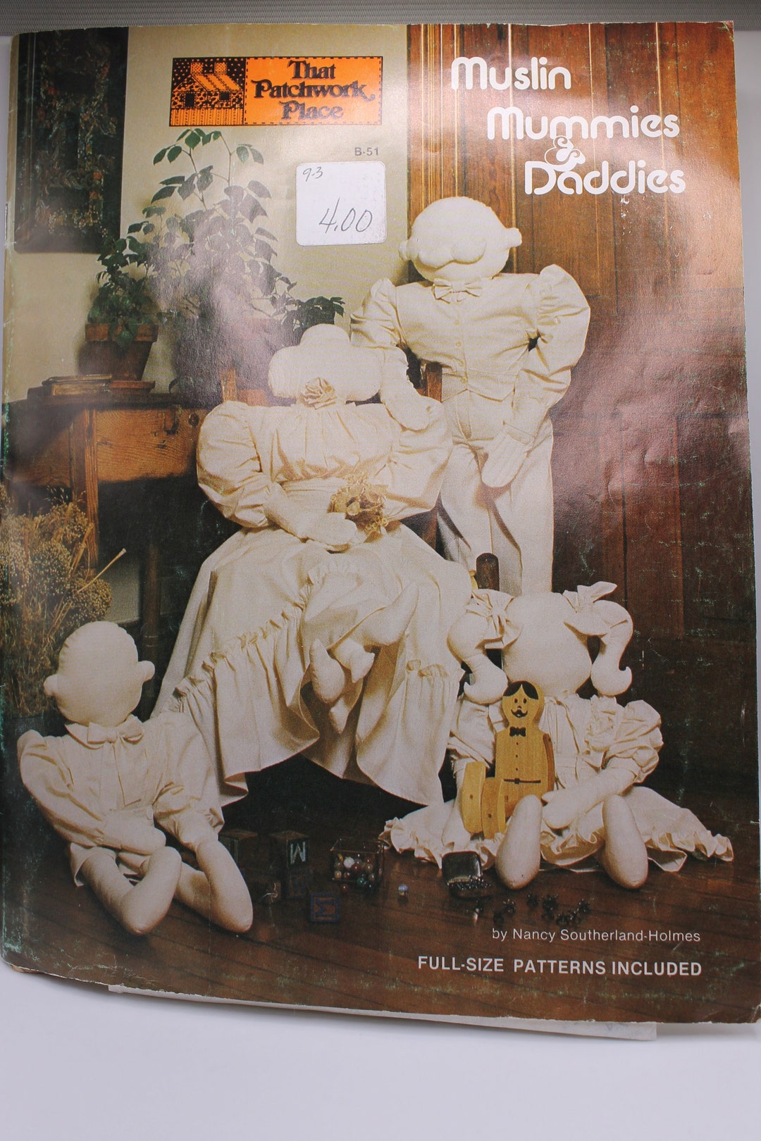 The Patchwork Place Muslin Mummies and Daddies Sewing Pattern, Soft