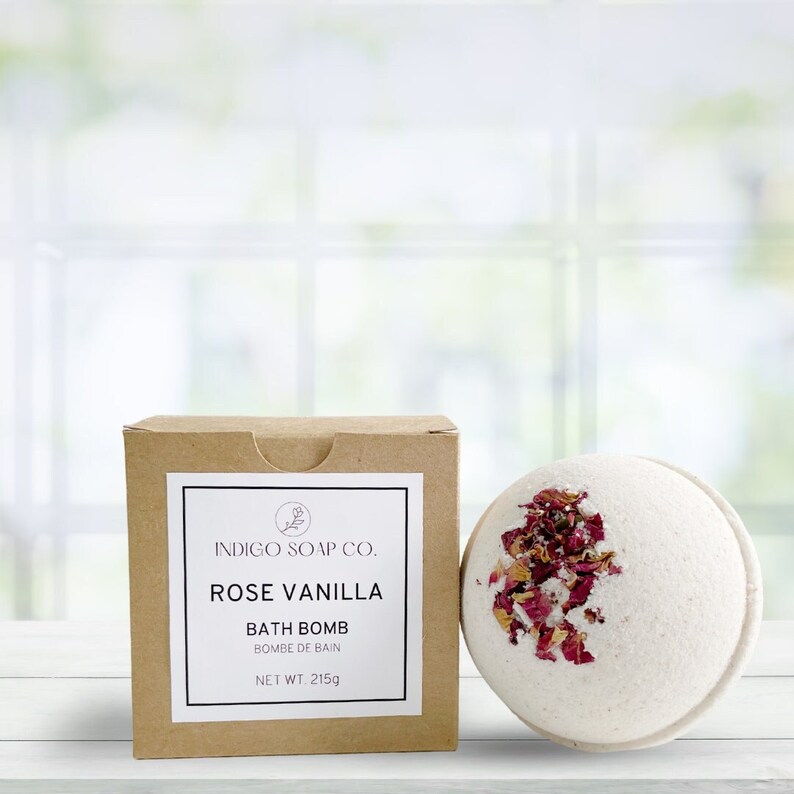 All Natural Bath Bombs, Spa Gift, Self Care, Bath Fizz, Herbal Bath Bombs, Vegan, Botanical Bath