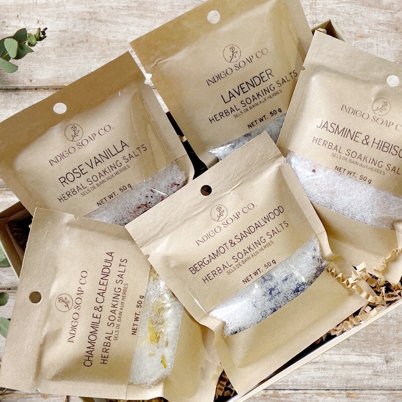 Botanical Bath Salts - Etsy