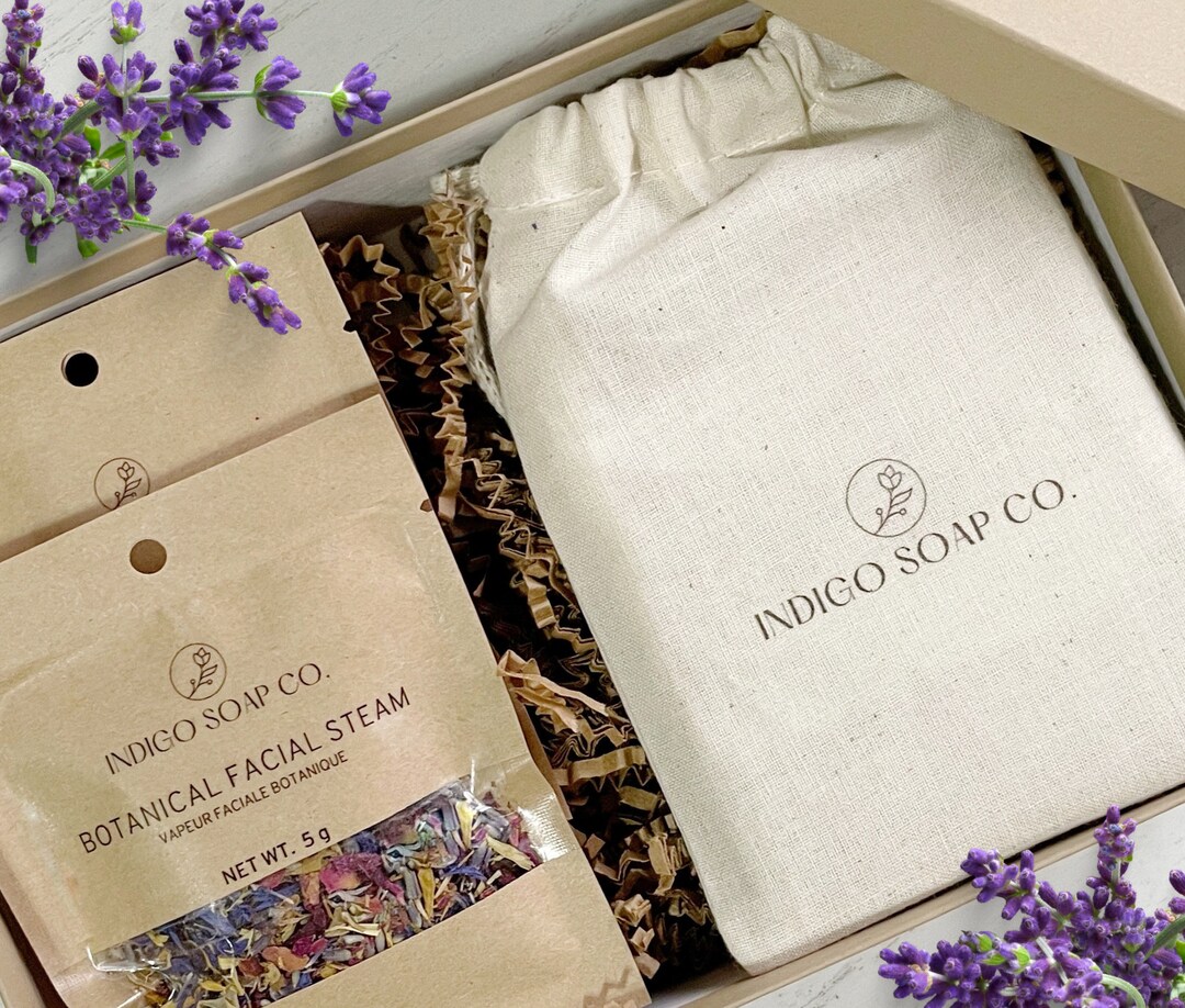 Clay Mask Facial Set, Botanical Facial Steam, Pink Clay, Green Clay, Turmeric Mask, Herbal Face