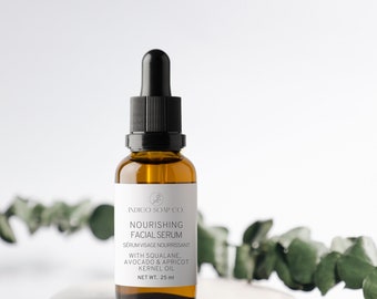 Nourishing Face Serum, Day Serum, Night Serum, Squalane Face Oil, Natural Skincare, Facial Serum, Beauty Serum