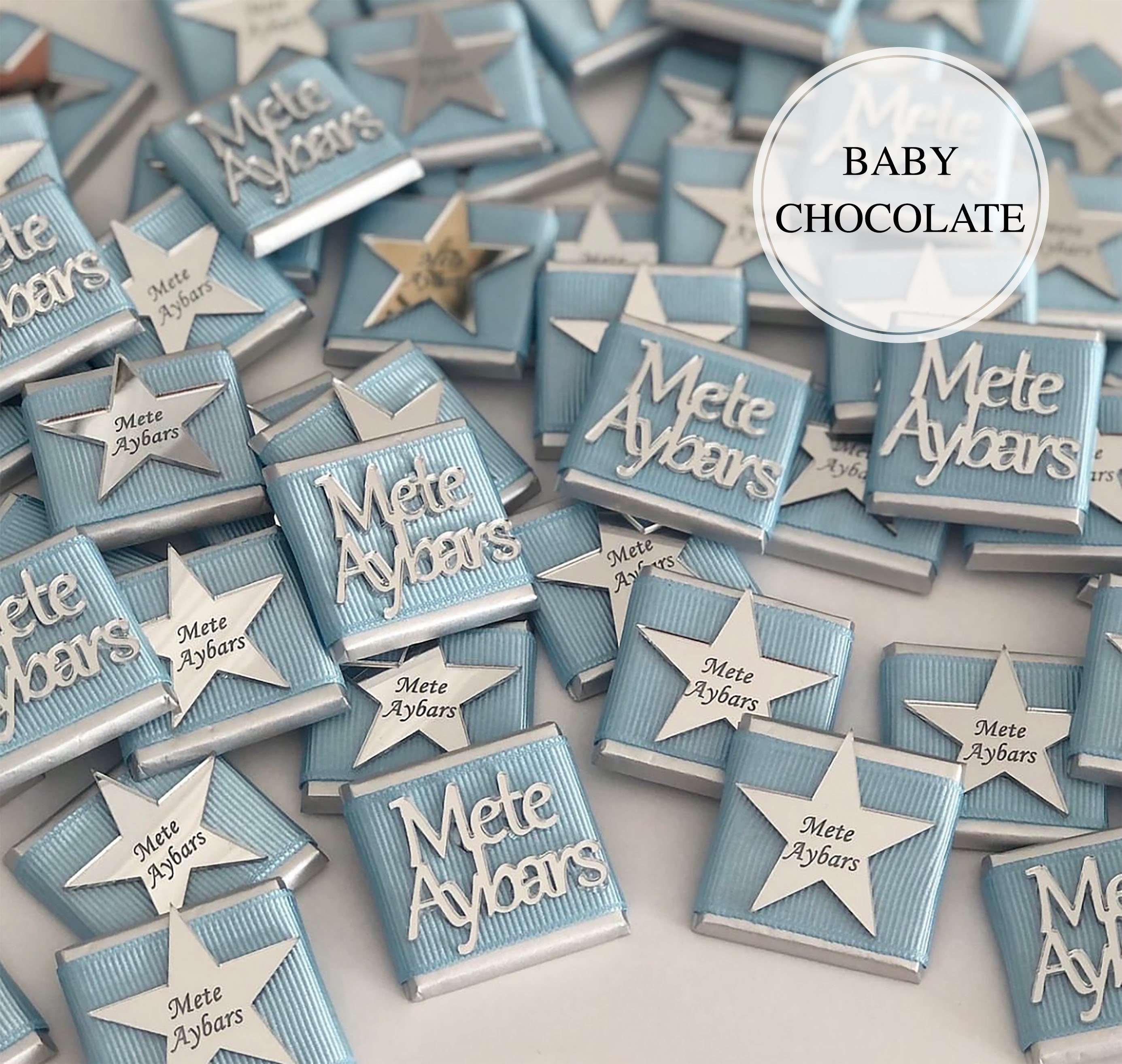 Customized Baby Chocolate, Baby Favors, Baby Girl Chocolate, Baby Boy Chocolate, Baby Gift Chocolate, Baby Shower, Baby Favors