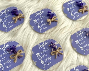 Wedding Magnet, Wedding Favors, Engagement Favors, Anniversary Favors, Plexiglass Magnet, Baby Favors