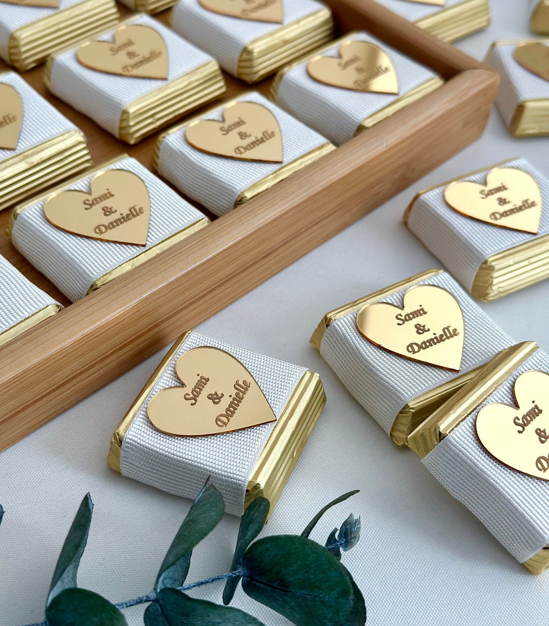 Diamond Wedding Anniversary Favours Neapolitan Chocolates -  Hong Kong