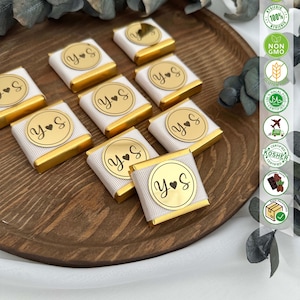 Personalized Thick Chocolate Favors, Wedding Favors Chocolate, Wedding Favor, Engagement Chocolate, Luxury Chocolate, High Quality Chocolate