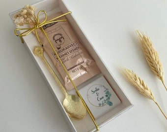 Wedding Favors for Guest, Engagement Chocolate, Coffee, Personalized Chocolate Favors, Engagement Gift