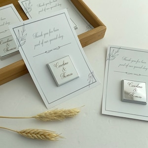 Schokolade Hochzeit, Gastgeschenke Hochzeit, Verlobung Gefälligkeiten Schokolade, Schokolade für die Gäste, Karte Schokolade