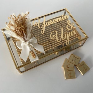 Wedding Favors Chocolate, Wedding Favors, Engagement Chocolate, Wedding Chocolate, Luxury Chocolate, Glass Box, High Quality Chocolate