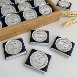 Wedding Favors Chocolate, Wedding Favors, Engagement Chocolate, Wedding Chocolate, Luxury Chocolate image 4