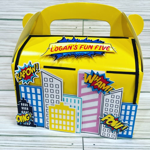 Custom Party Favor Box Boxes for Favors Birthday Supplies Etsy