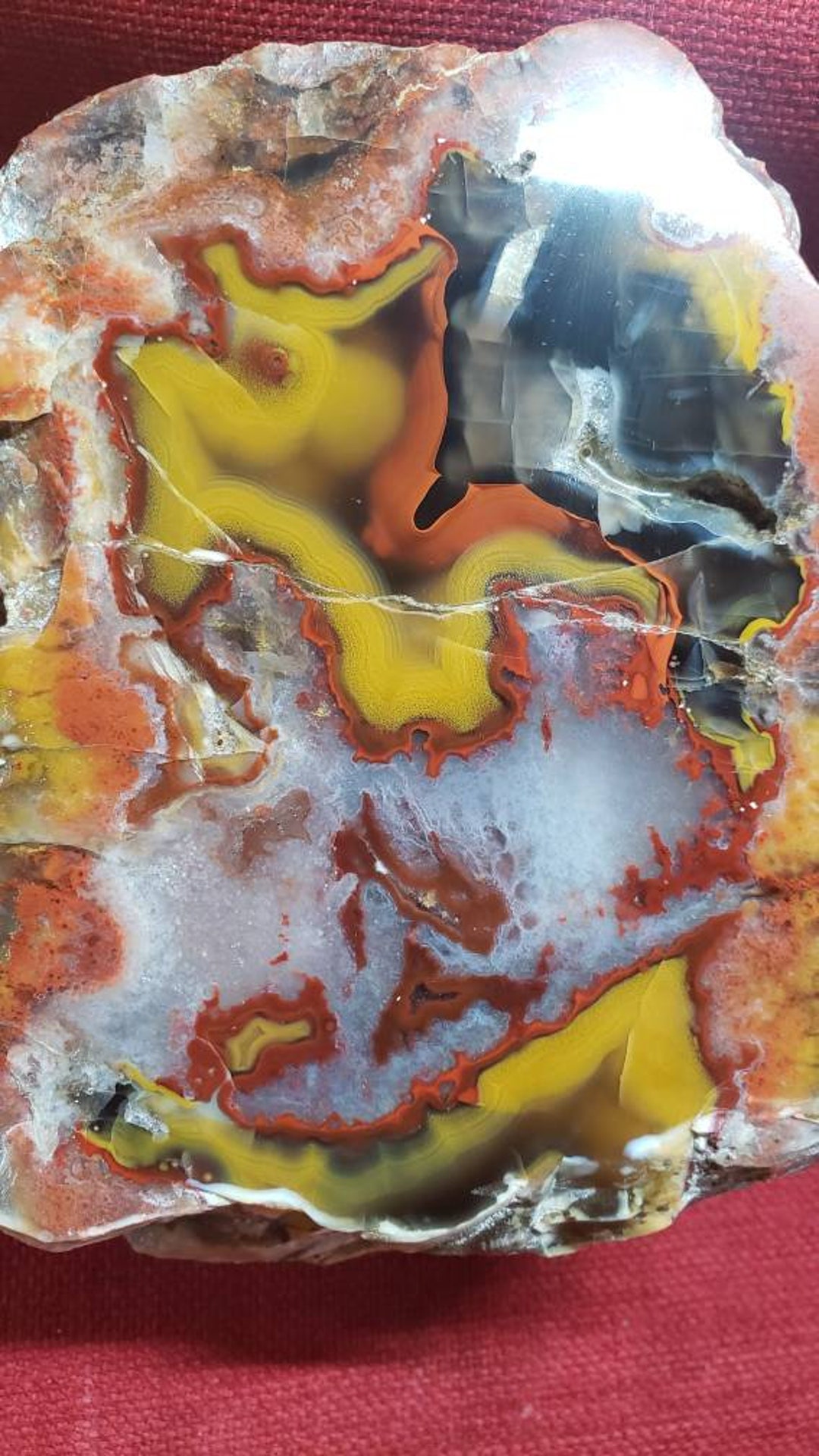 Tennessee Paint Rock Agate. Etsy
