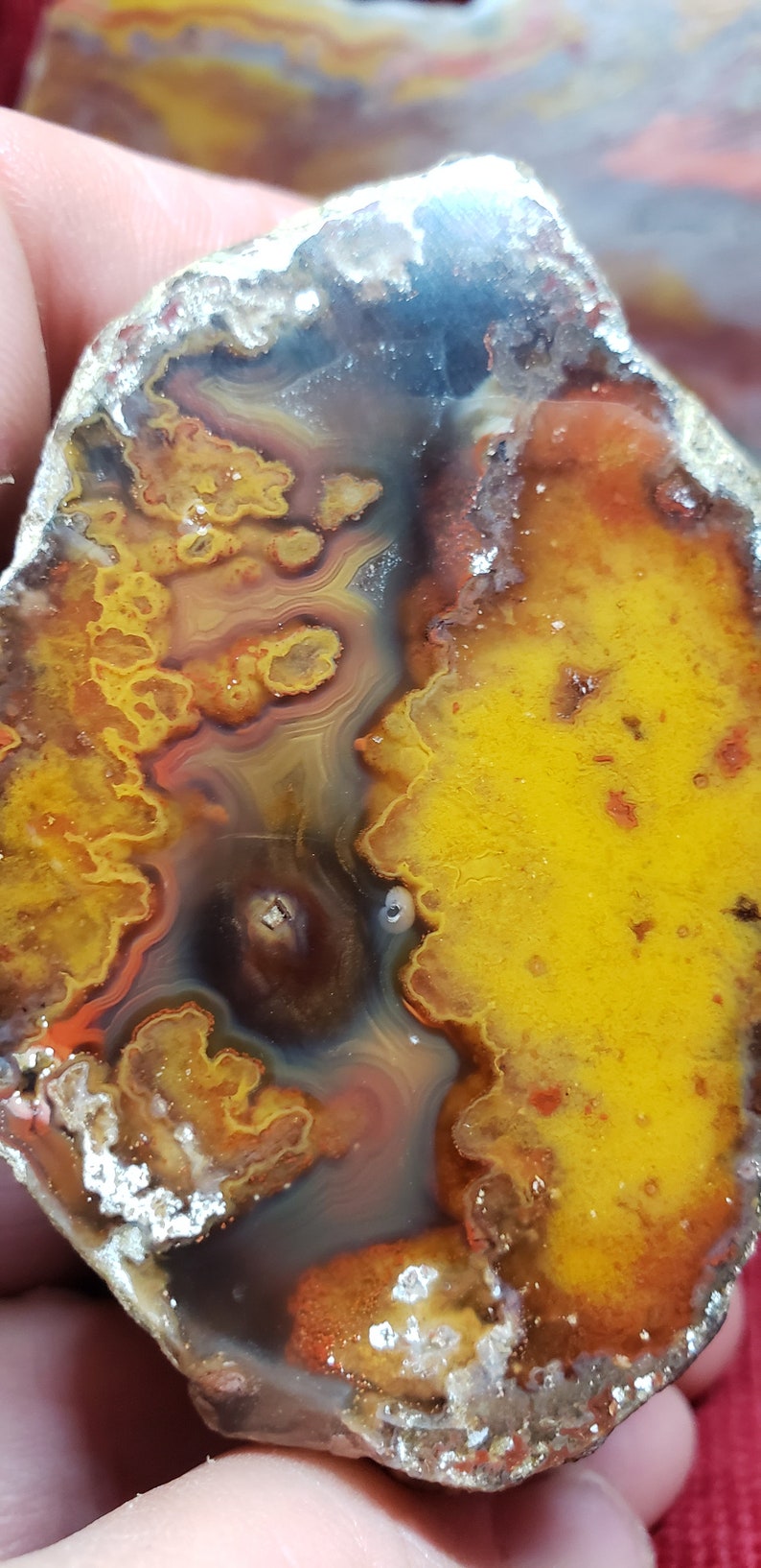 Tennessee Paint Rock Agate Etsy