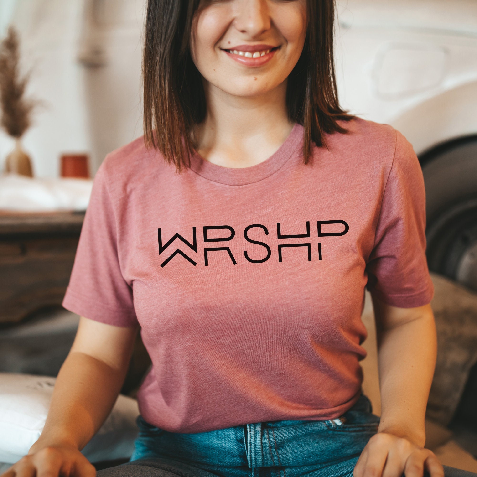 Worship T-shirt, Praise and Worship Tee, Religious Tees, Praise Shirt,  Unisex Jersey Short Sleeve Tee 