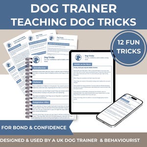 Zakelijke sjablonen voor hondentraining: gids met trucs en gedrag (canva-pdf-sjabloon
