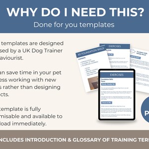 Dog Training Business Templates: Editable Canva Guides (Digital Download)