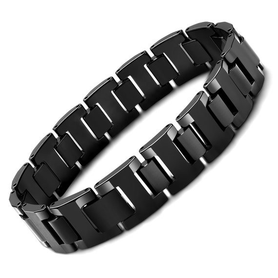 Black 2024 tungsten bracelet