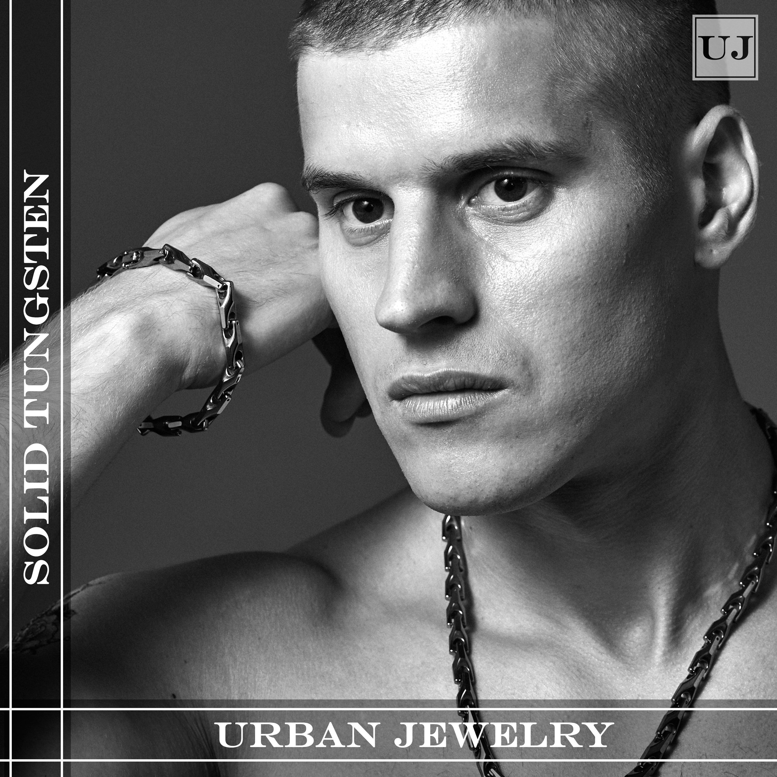 Classy Mens Silver Tungsten Chain Bracelet Jewelry Gift or Etsy