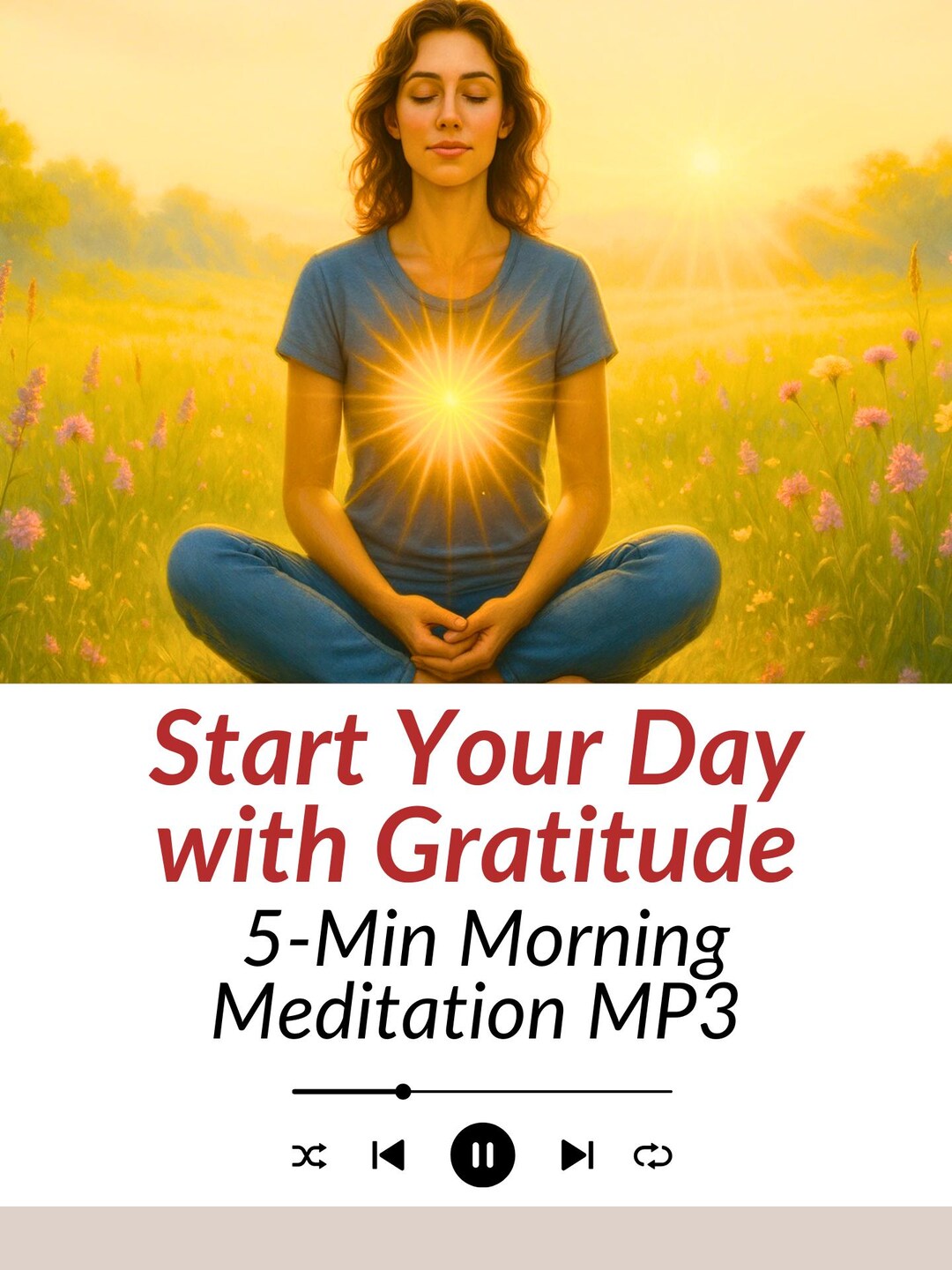 5-min Morning Gratitude Meditation | Start Your Day With Peace ...