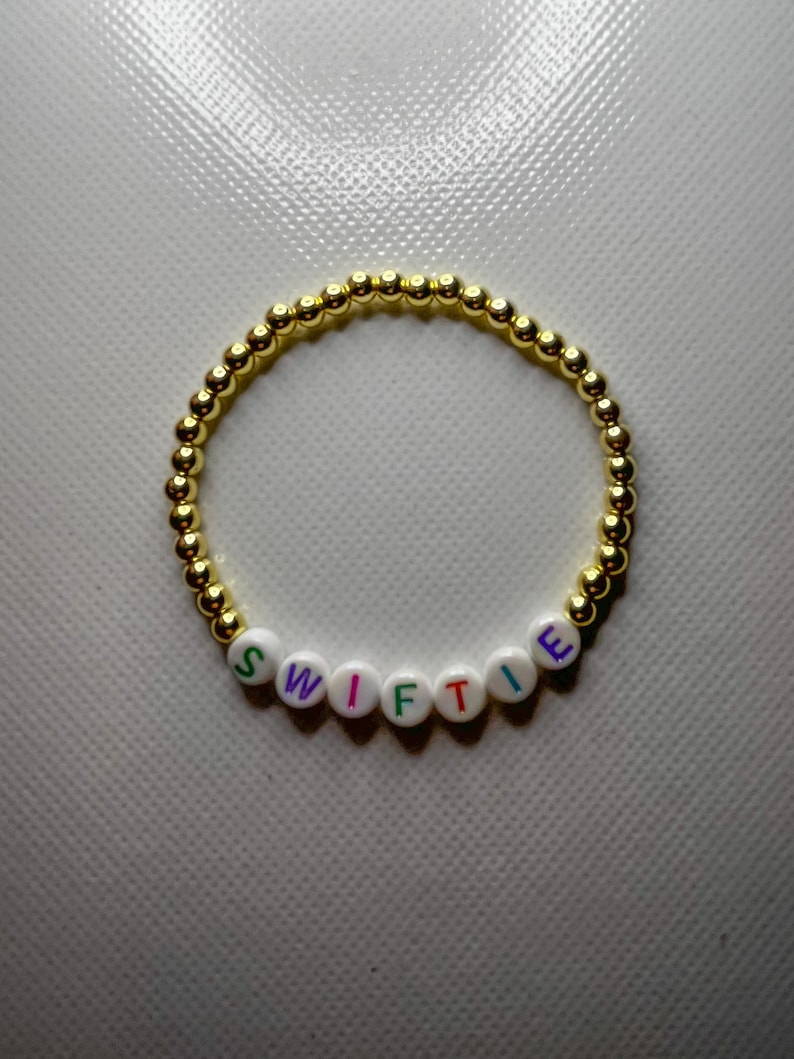 Taylor Swift Bracelet I Friendship Bracelet I Trendy Gift I Personalized Gift I Gift for Wife I Gift for Girlfriend image 5