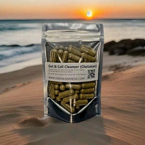 Dr Sebi Inspired Gut & Colon Cleanser (Similar to CHELATION 1 and 2) 60 Capsules
