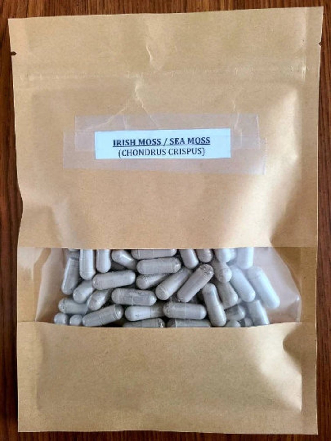 Ocean Harvested Sea Moss Veggie Capsules 90 Count Etsy