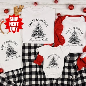 Family Christmas Matching Shirt, 2024 Family Christmas Shirt, Family Christmas Pajamas, Family Christmas Shirts, Merry Christmas Shirts