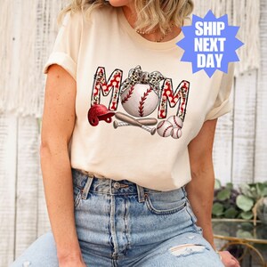 Baseball Mom Shirt, Baseball Mama Shirt, Game Day Mom Shirt, Baseball Game Day Shirt, Gift for Baseball Mama, Sports Mama Gift, Baseball Tee