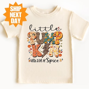 Kids Little Pumpkin Shirt, Kids Halloween Shirt, Cute Halloween Shirt, Toddler Halloween Shirt, Halloween Toddler Tee, Spooky Season Shirt
