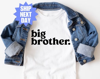 Süßer großer Bruder Kleinkind Shirt, Baby Ankündigung Kleinkind Shirt, neuer großer Bruder Shirt, Kinder Shirt, Jungen Kleinkind Shirt