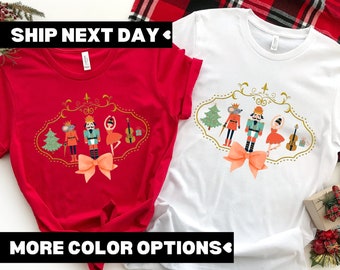 Nutcracker Shirt, Lets Get Crackin Shirt, Retro Nutcracker Shirt, Christmas Nutcracker Shirt, Christmas Family Shirt,Vintage Christmas Shirt