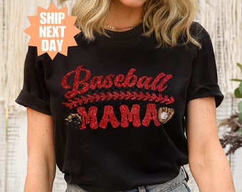 Baseball Mama Shirt, Baseball Mom Shirt, Game Day Mom Shirt, Baseball Game Day Shirt, Gift for Baseball Mama, Sports Mama Gift, Baseball Tee