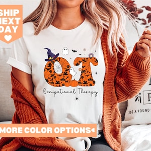 Occupational Therapist Halloween Shirt, Spooky OT Shirt, Occupational Therapist Shirt, OT Shirt, Special Education Shirt, Therapist Shirt