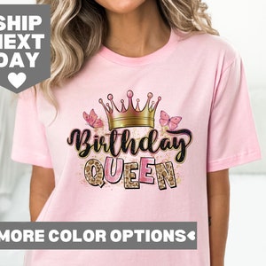 Birthday Queen Shirt, Birthday Girl Shirt, Birthday Shirt, Birthday Gift, Women Birthday Shirt, Queen Shirt, Queen Birthday, Birthday Gift
