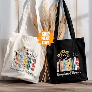 Sac fourre-tout pour ergothérapeute, sac d'ergothérapeute, ergothérapeute pédiatrique, cadeau ergothérapeute, sac fourre-tout pour thérapeute, sac d'ergothérapeute