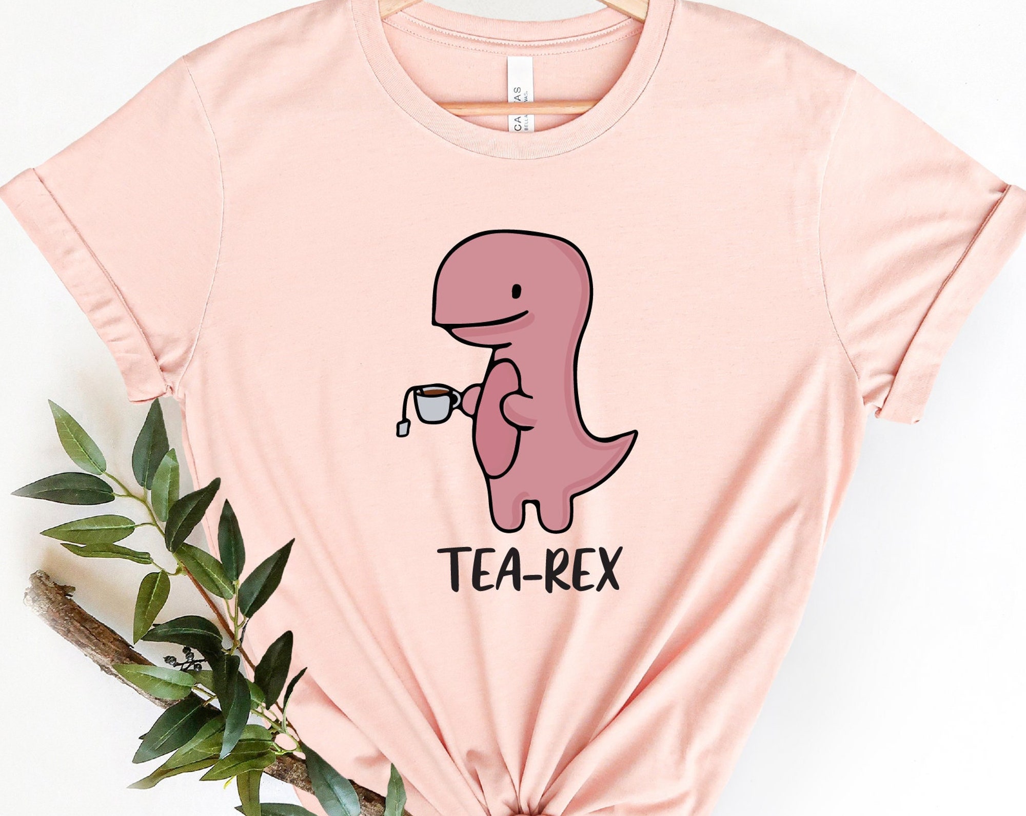 Discover Tea-Rex Cute Dinosaur Shirt, Tea Lover, Mom Tea Lover Dino Shirt, Cute Punny 'Tea-Rex' Dinosaur T-shirt, Tea Shirt, Birthday Gift, Dinosaur