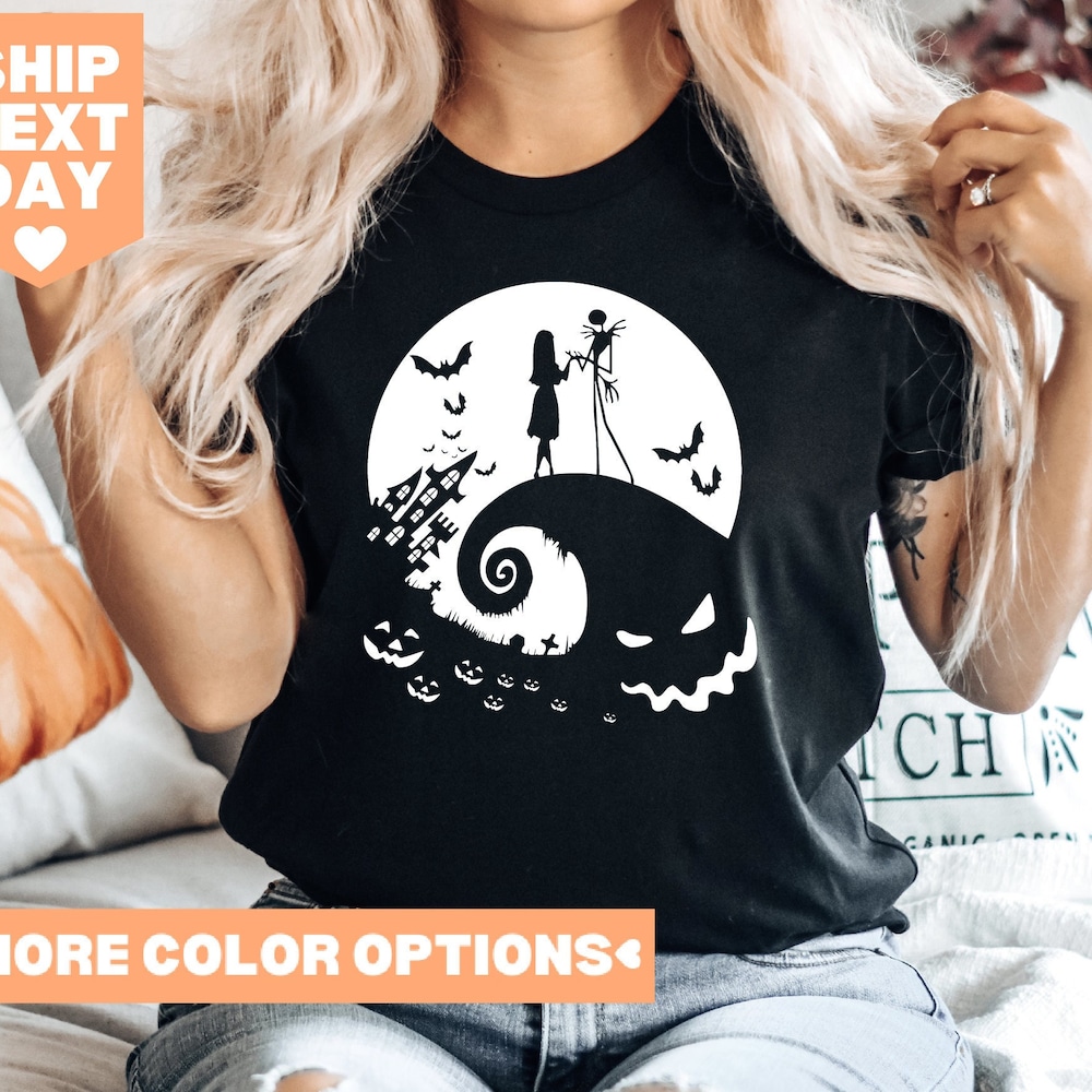 Nightmare Before Christmas Shirts, Jack And Sally Shirt, Oogie Boogie Halloween Shirt, Disney Halloween Shirt, Jack Skellington Shirt Donuink Store