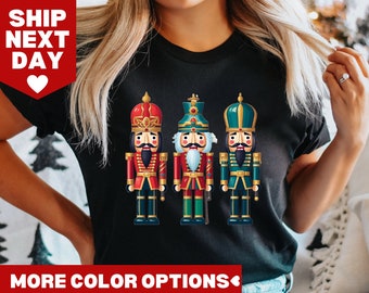 Nutcracker Shirt, Lets Get Crackin Shirt, Retro Nutcracker Shirt, Christmas Nutcracker Shirt, Christmas Family Shirt,Vintage Christmas Shirt