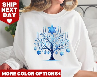 Shirt gelukkige Chanoeka, joods shirt, vakantie Chanoeka-shirt, Chanoeka-shirt, shirt joods gezegde, vakantieshirt, religieus shirt voor joods