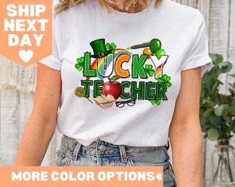 Glücklicher Lehrer-Hemd, St. Patricks Day Shirt, St. Patricks Tag Glücklicher Lehrer-Shirt, Patricks Day Lehrer-Geschenk, St Patricks Day Lehrer-Hemd
