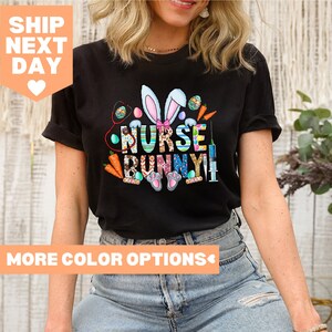 Easter Nurse Shirt, Easter Gift For Nurse, Easter Bunny Nurse Shirt, Nurse Shirt, Funny Easter Shirt, Nursing School Shirt, Easter Shirt,
