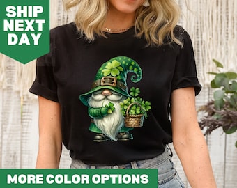St Patricks Day Gnom Shirt, Gnom Sweatshirt, Glück Gnome Shirt, St Patrick Shamrock Shirt, glückliches Shamrock Shirt, Shamrock Gnomes Shirt