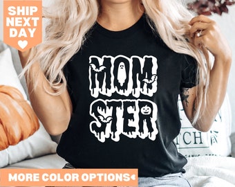 Momster Shirt, Mom Halloween Shirt, Funny Mom Shirt, Funny Halloween Shirt, Momster Sweatshirt, Mom Shirt, Halloween Shirt, Spooky Vibes