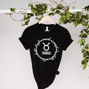 Taurus Shirt, Taurus Zodiac Shirt, Astrology Shirt, Zodiac Signs Shirt, Taurus Sweatshirt, Taurus Gift, Zodiac Signs Gift, Horoscope Shirt