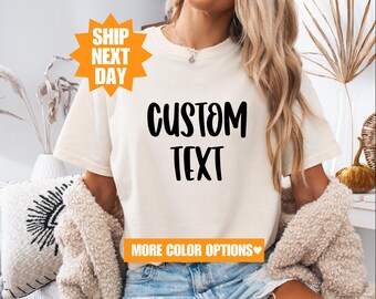 Personalized Custom Shirt, Custom Made Shirt, Custom Unisex Shirts, Custom Printing T-shirts, Matching Custom Shirts, Business Logo Shirt